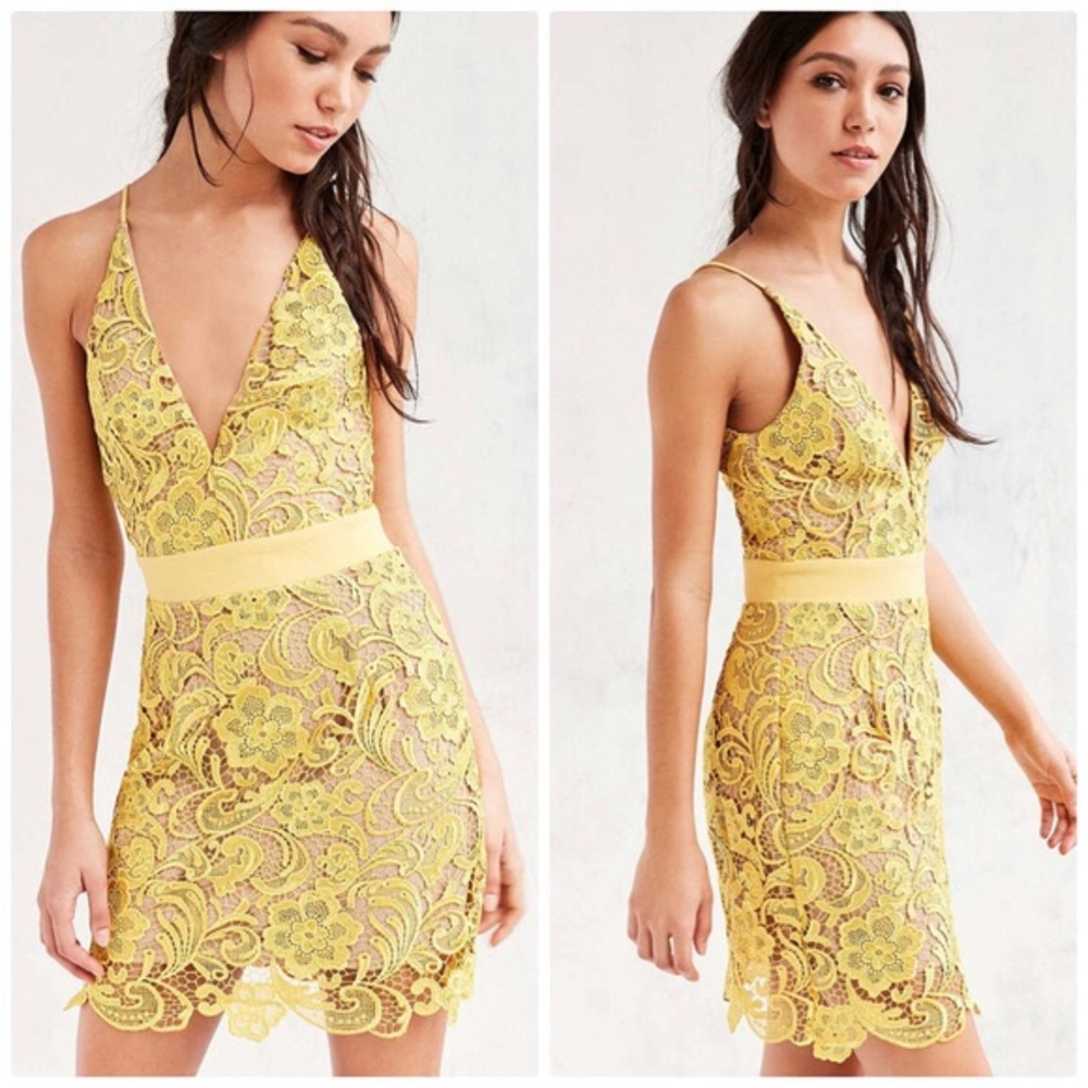 Dress the Population Ava Lace Minidress